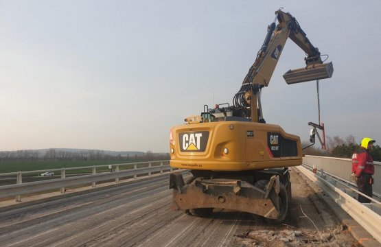 Rekonstrukce dálničního mostu Vyškov