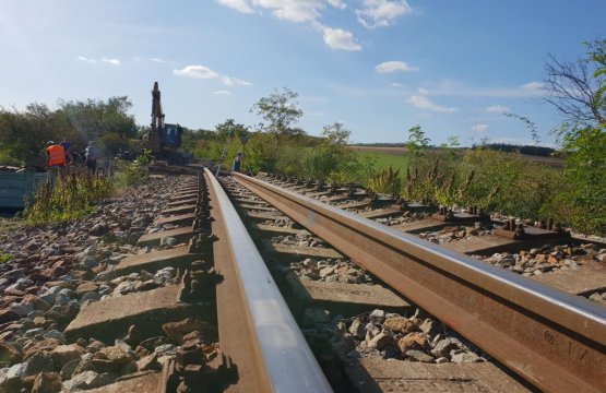 Rekonstrukce žel. mostu Bohutice